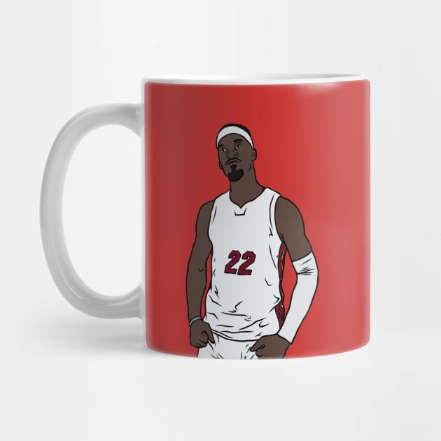 Jimmy Butler Mean Mug by rattraptees